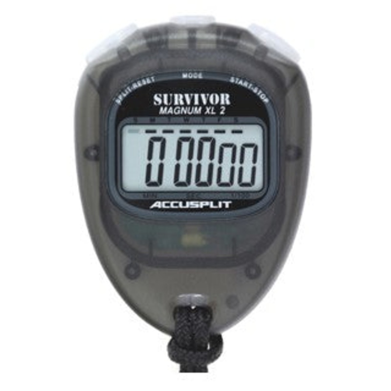 Accusplit SX Survivor Series Stopwatch with Smoke (translucent black) case