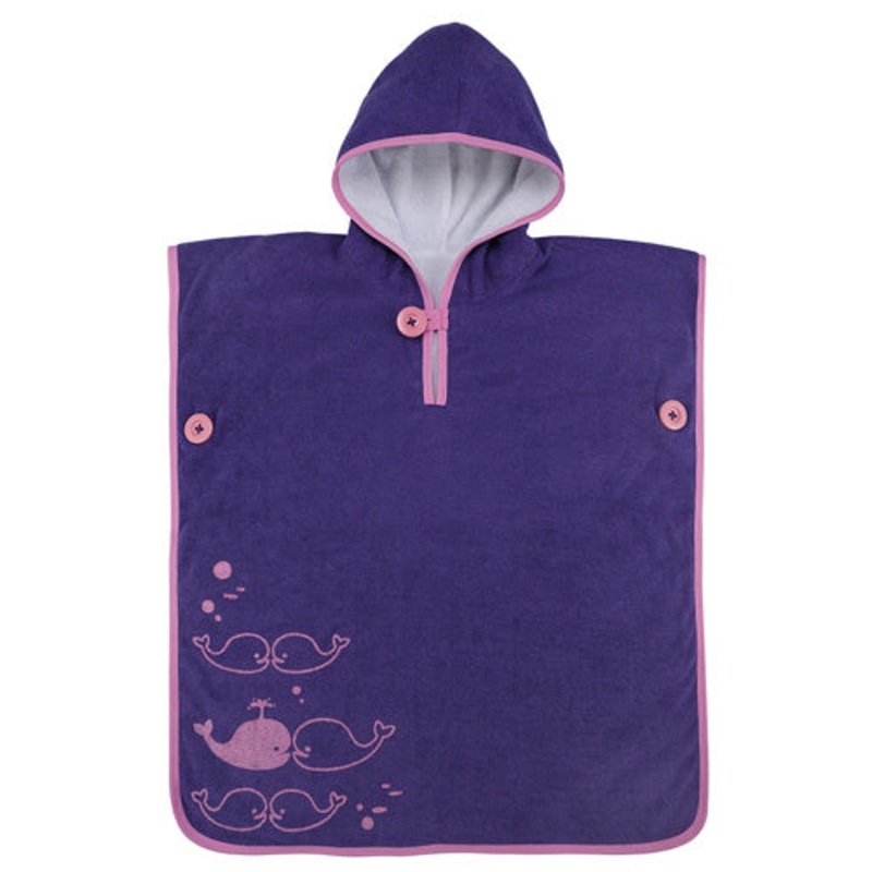 Aqua Sphere Baby Towel, Purple
