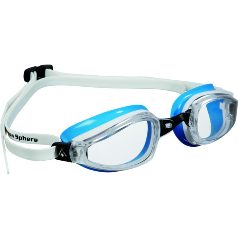 Aqua Sphere MP Michael Phelps K180 - Clear Lens - White with Baia Accents