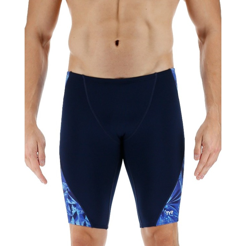 TYR Men's Crystalized Durafast Elite Jammer Swimsuit - Youth