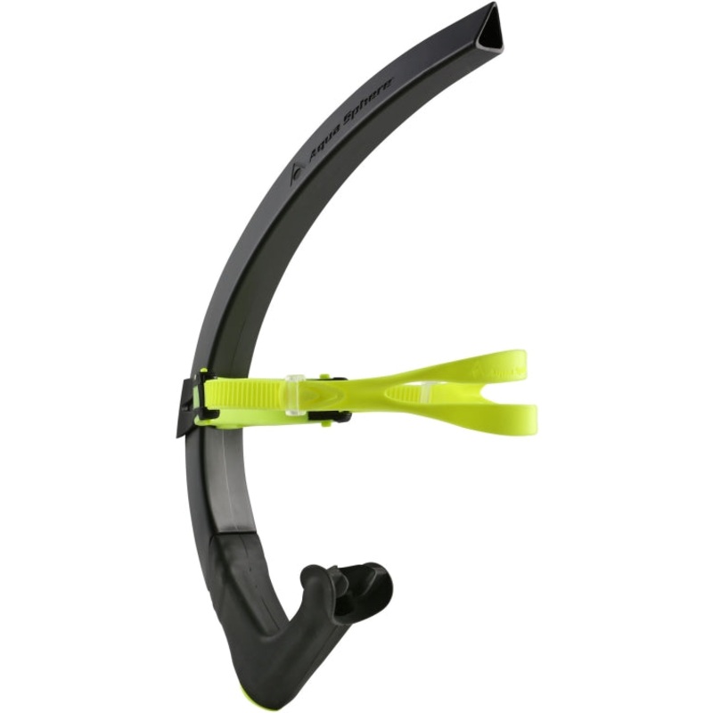 Aqua Sphere MP Michael Phelps Focus Swim Snorkel - Black & Neon