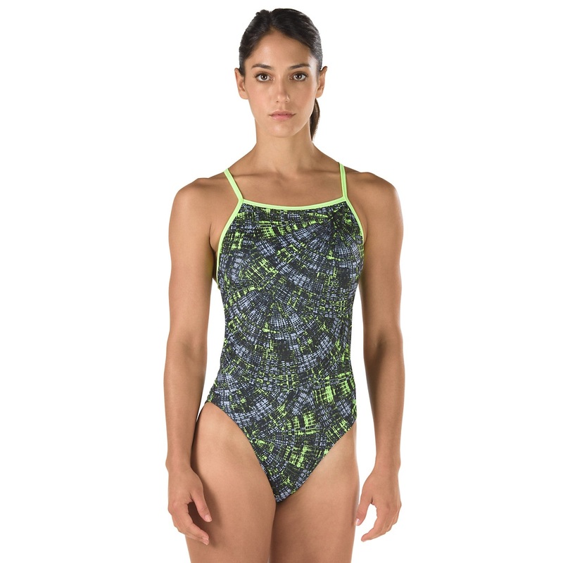 SPEEDO TURNZ: Printed One Back (Black) - Speedo Endurance Lite