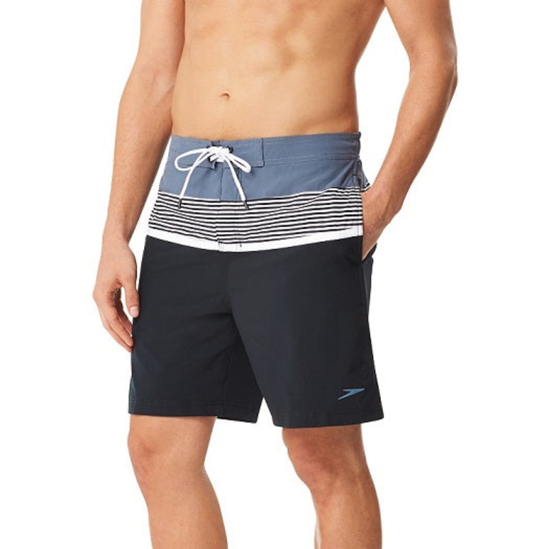 Speedo Men's Two Tone Stripe E-Board Short