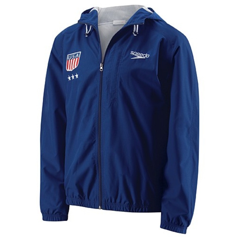 SPEEDO Men's USA Windbreaker Jacket