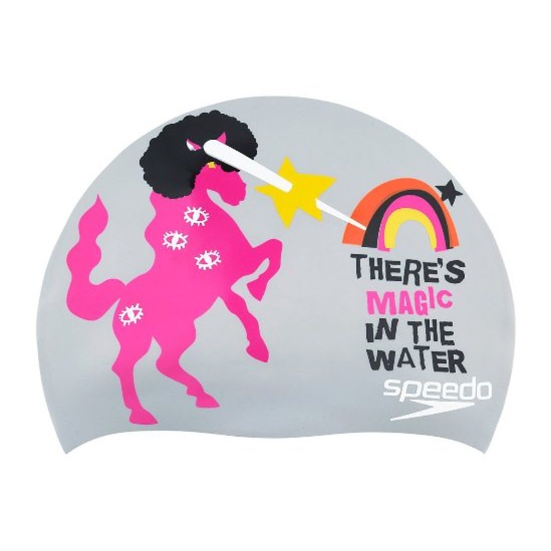 Speedo Unicorn Dream Silicone Swim Cap