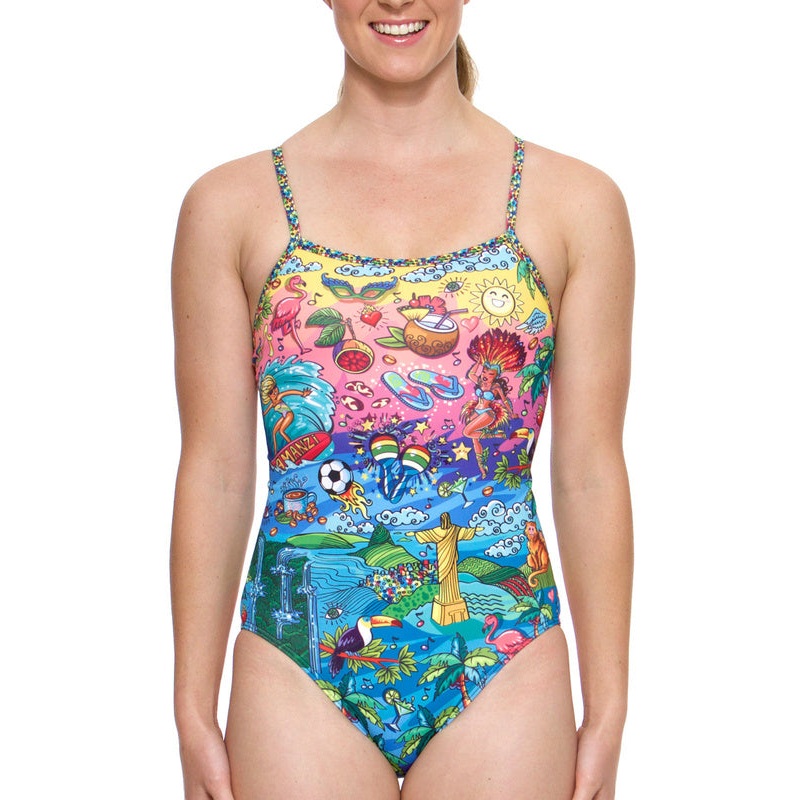 AMANZI Rio Female 1-Piece Swimsuit - Adult