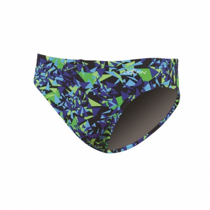 DOLFIN Winners Prints Male Racer - Blue/Green