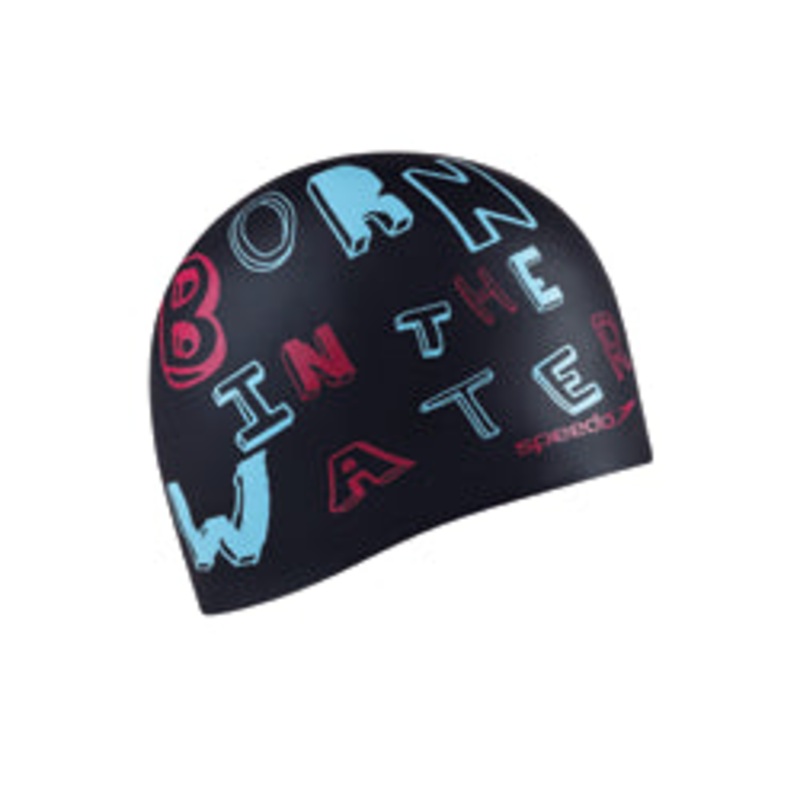 SPEEDO Born In The Water Jr. Silicone Cap