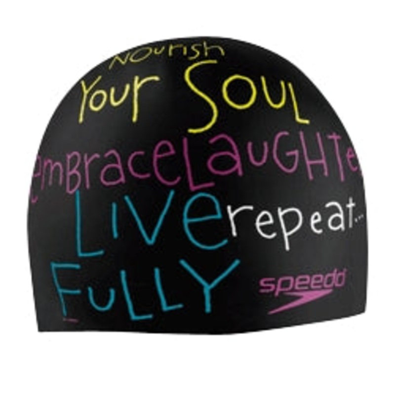 SPEEDO Morning Mantra Silicone Swim Cap