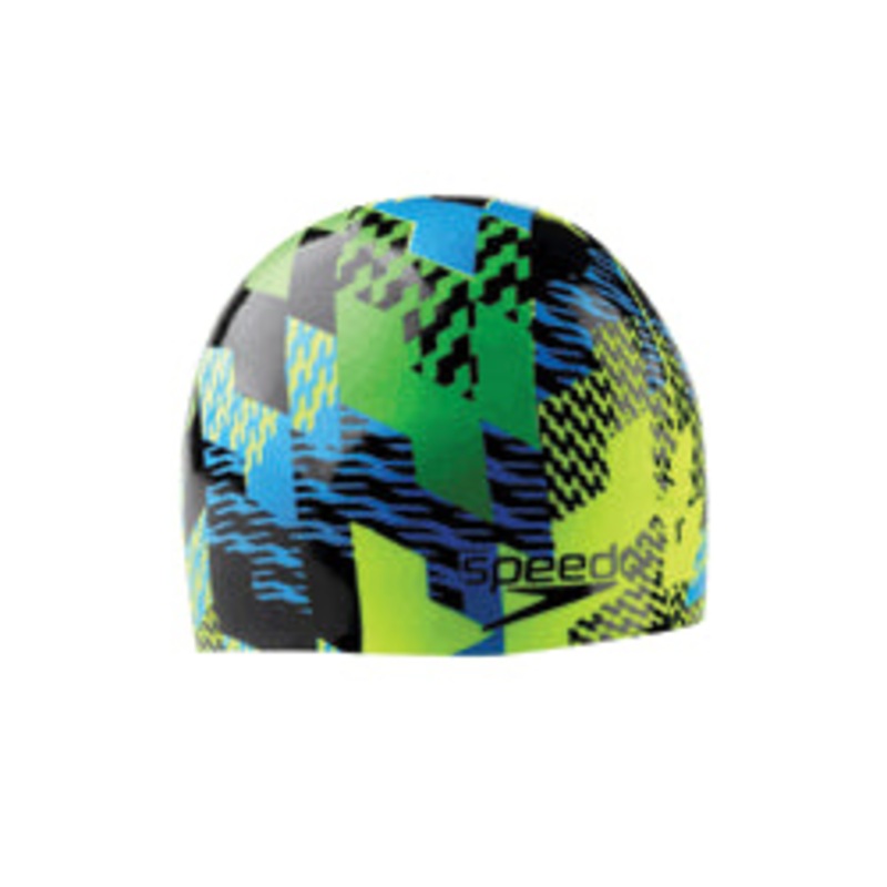 SPEEDO Puzzle Me This Silicone Cap