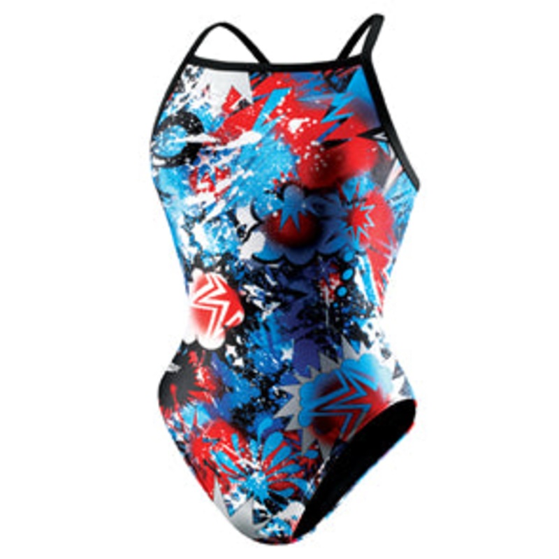 SPEEDO Team Next Women's Kapow Axcel Back Swimsuit