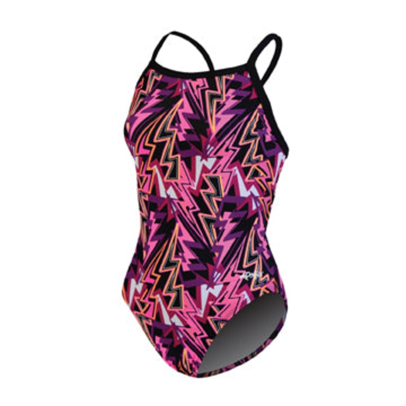 FINALS Funnies Female Tribal Light Lycra Swim Cap
