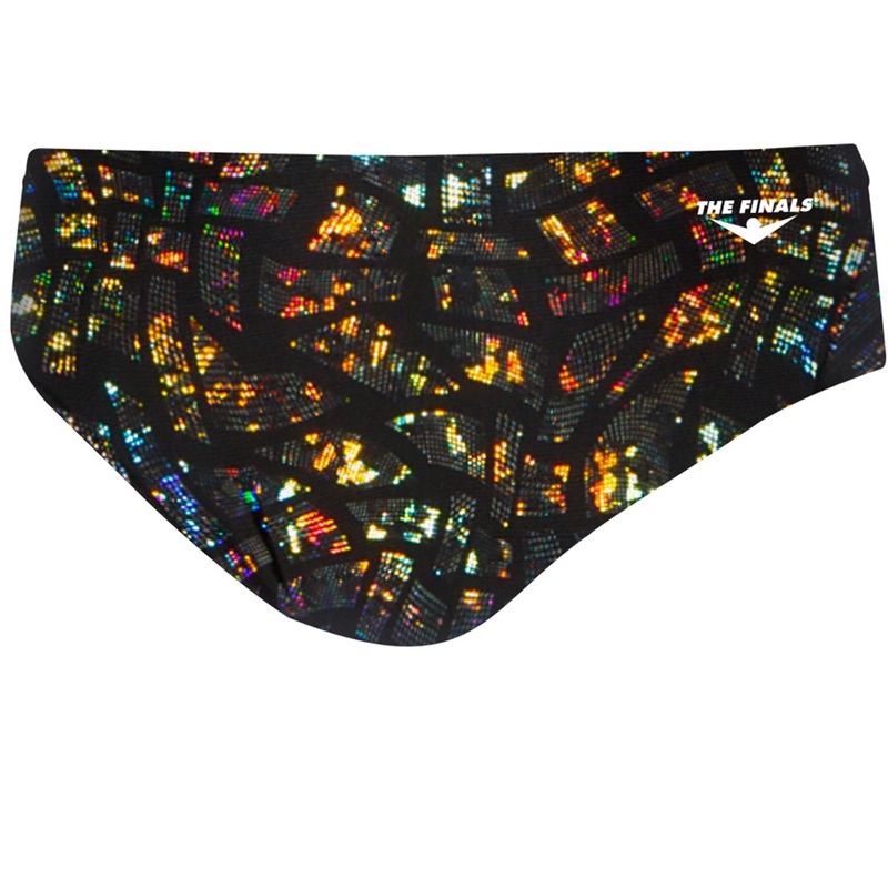 Men's Funnies Puzzle Racer Swimsuit