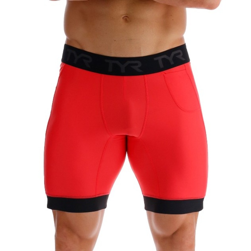 TYR Mens Solid Compression Short