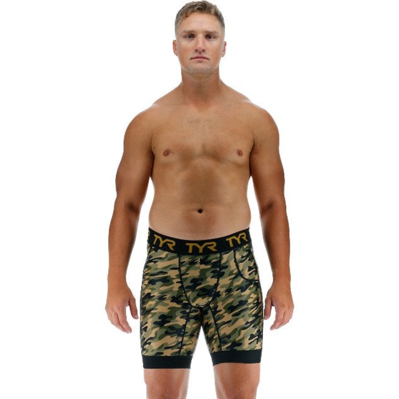 TYR Mens Terra Camo Compression Short