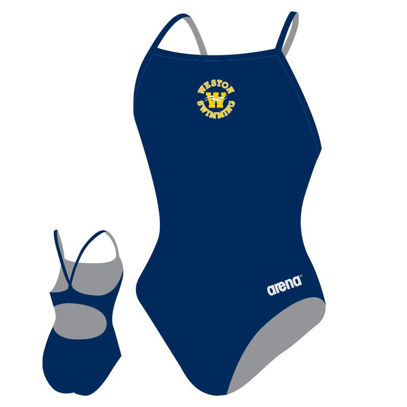 Weston Swimming_Arena Female Solid Light Drop Back