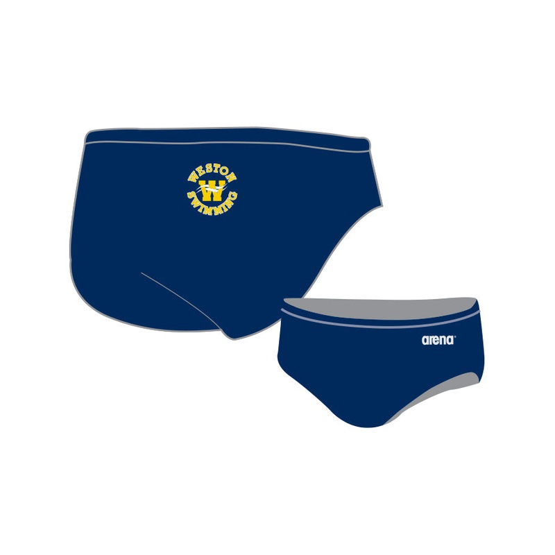 Weston Swimming_Arena Men's Team Swim Briefs Solid