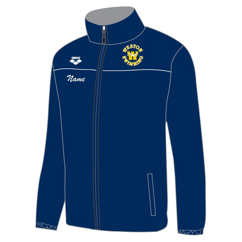 Weston Swimming_ARENA Team Panel Warm-Up Jacket