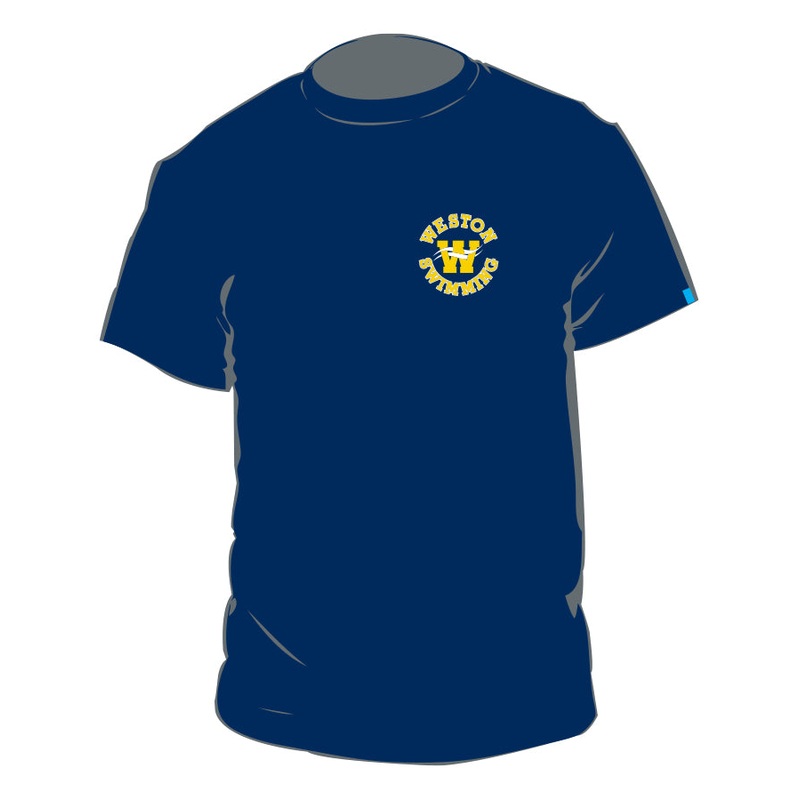 Weston Swimming_GENERIC Team T-Shirt  - 100% Cotton